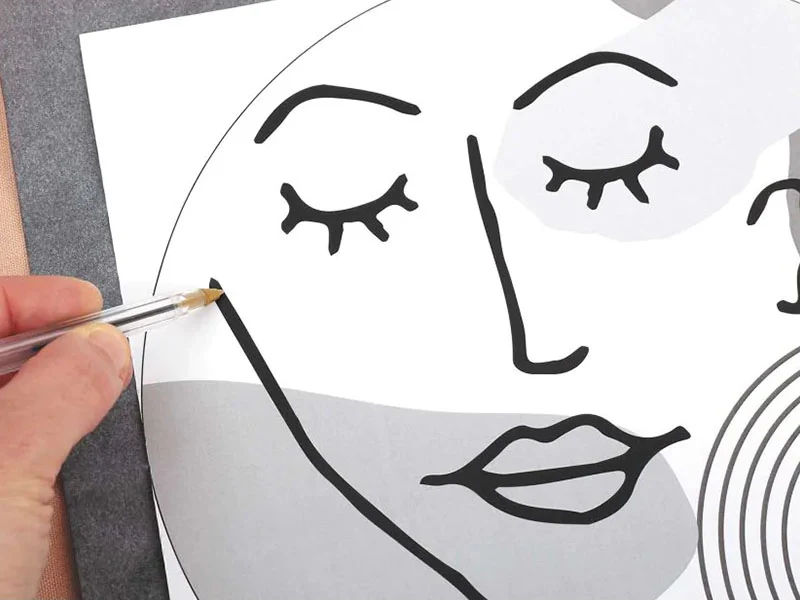 Kit de broderie décorative - Line art – Image 7