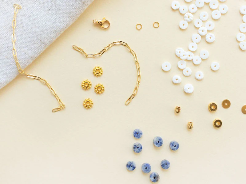 Kit DIY Bijouterie - Mon collier en perles heishi et Jaspe – Image 5