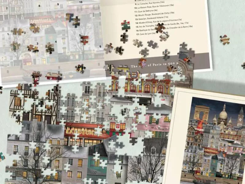 Puzzle Christmas Paris - 500 pièces – Image 3