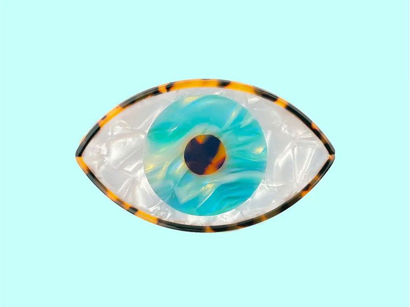 Pince à cheveux - Oeil Bleu - Coucou Suzette – Image 3