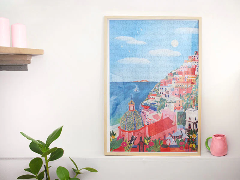 Puzzle Positano par Flore @Papier Coton - 1000 pièces – Image 7
