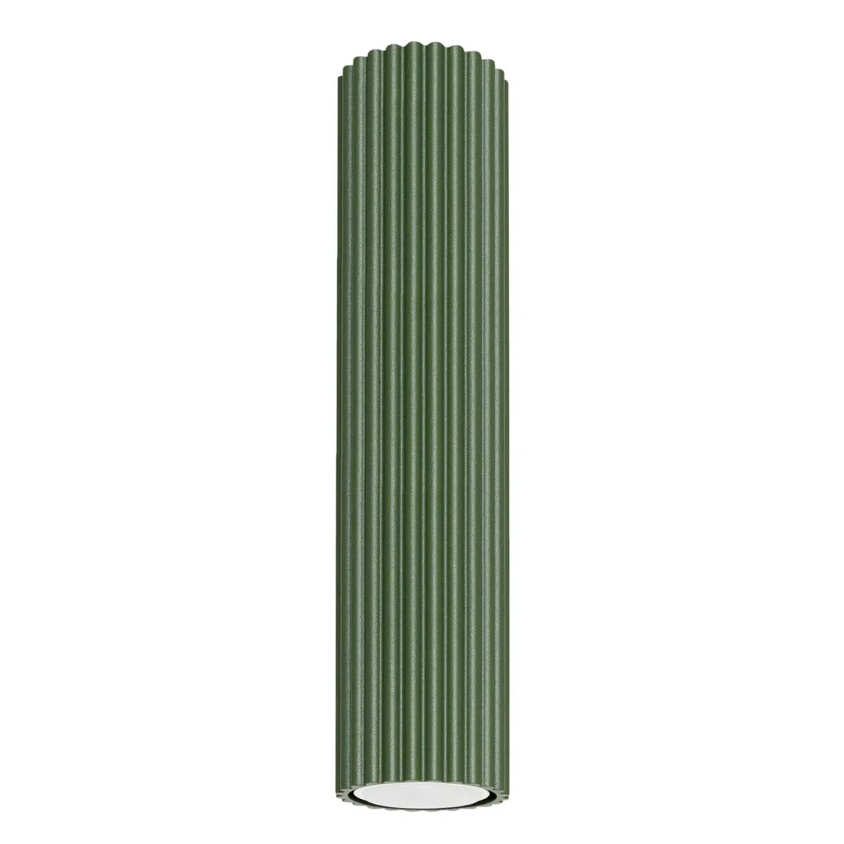 Buna - Plafonnier tube alu cannelé pour salon moderne – Image 8