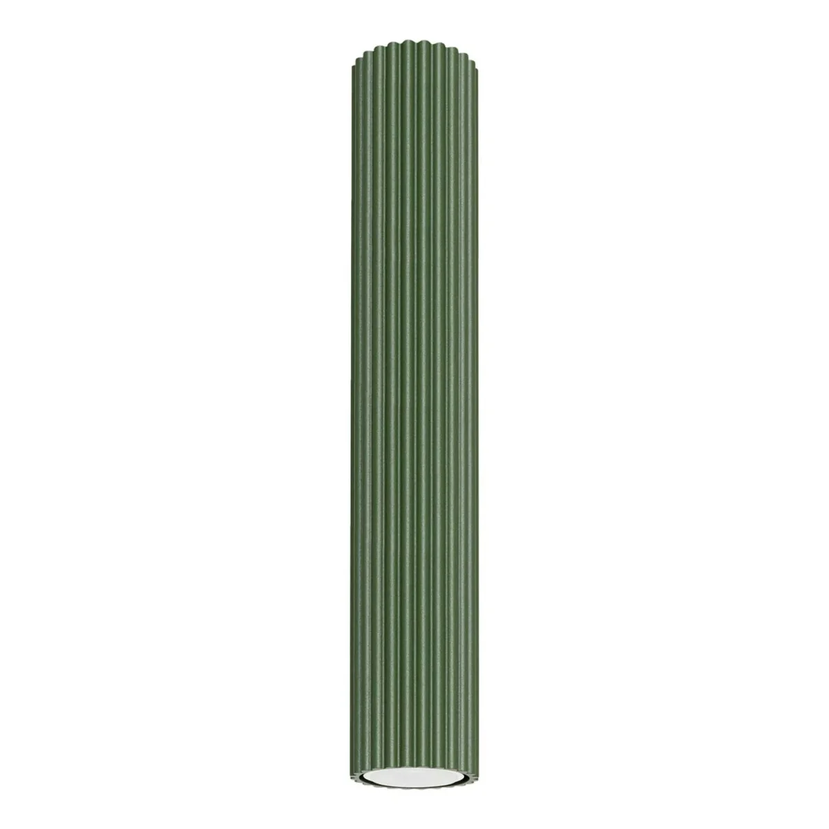 Buna - Plafonnier tube alu cannelé pour salon moderne – Image 9