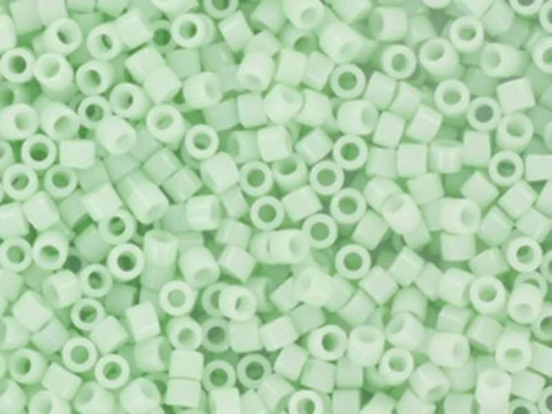 Miyuki Delicas 11/0 - Opaque light mint 1496