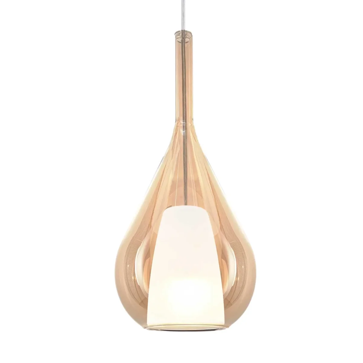 Kalique 3 - Luminaire suspendu moderne en verre design – Image 3