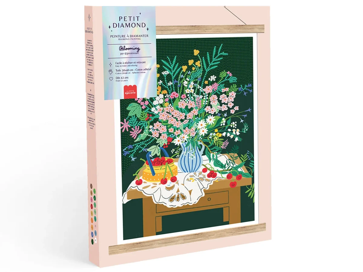 Coffret Petit Diamond - Diamond Painting Blooming par Jessie Wong – Image 2