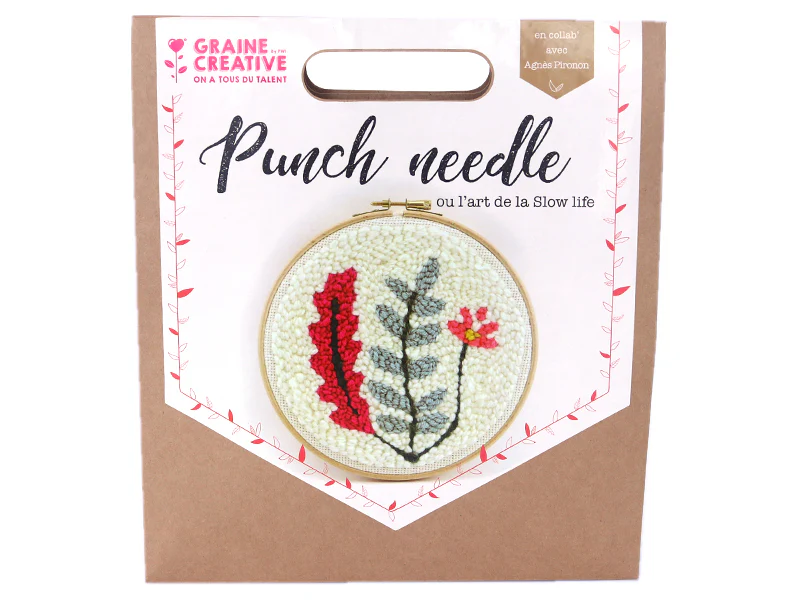 Kit punch needle - Végétal