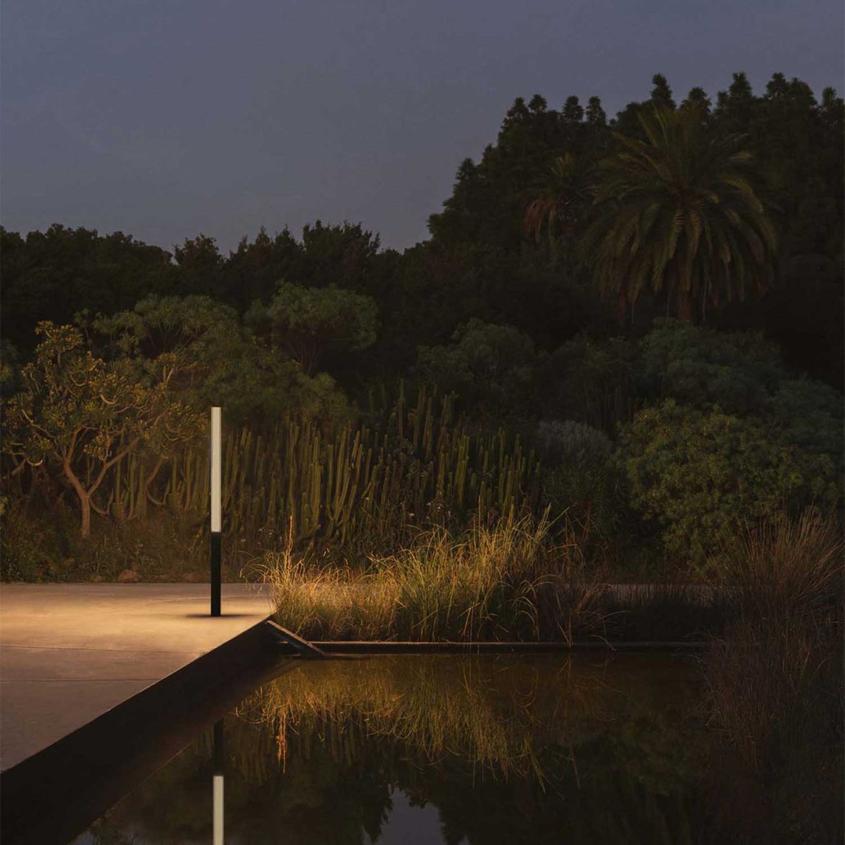 Tura - Borne led extérieure contemporaine pour jardins et terrasses – Image 3