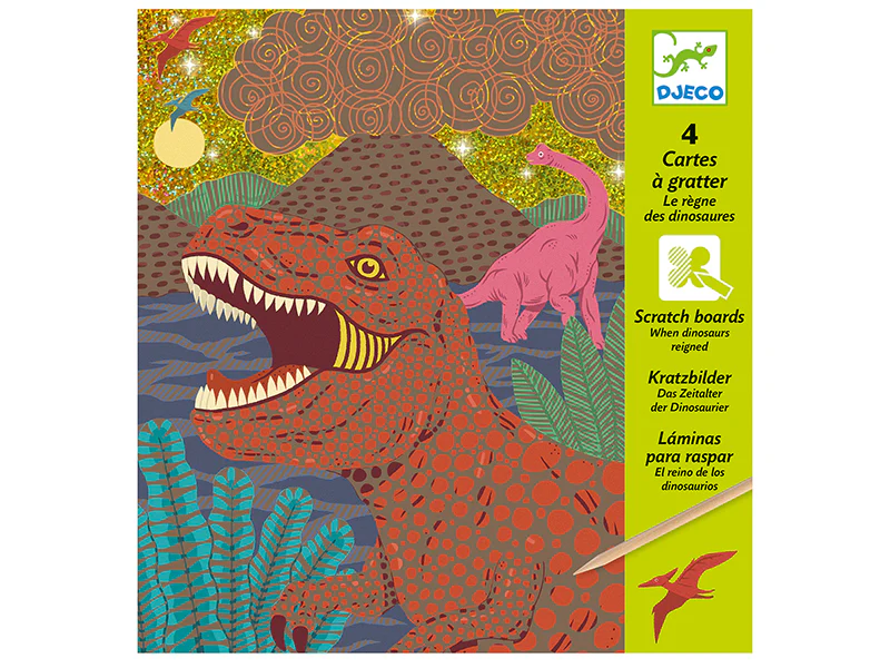Cartes à gratter - Le règne des dinosaures – Image 2