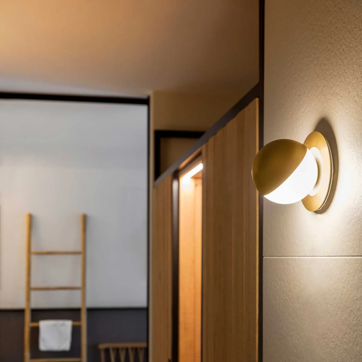 Alfi - Applique murale ronde en acier pour salon moderne – Image 6