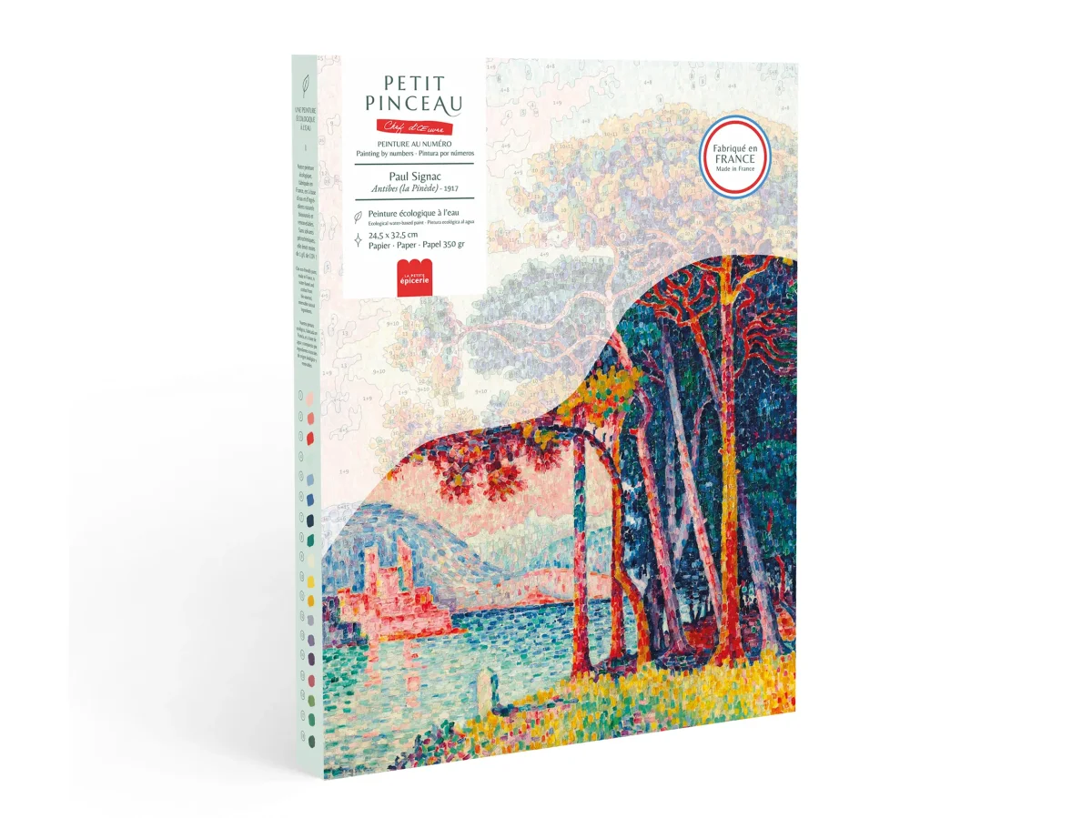 Coffret peinture au numéro - Petit Pinceau - Antibes (La Pinède), Paul Signac – Image 2