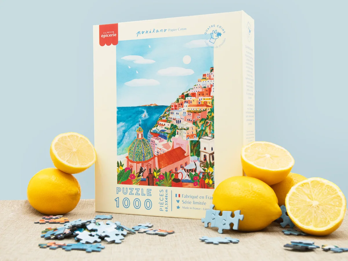 Puzzle Positano par Flore @Papier Coton - 1000 pièces – Image 3