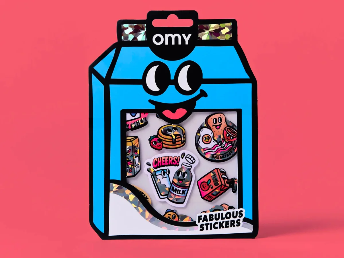 Fabulous Stickers Big - Milk - OMY – Image 3