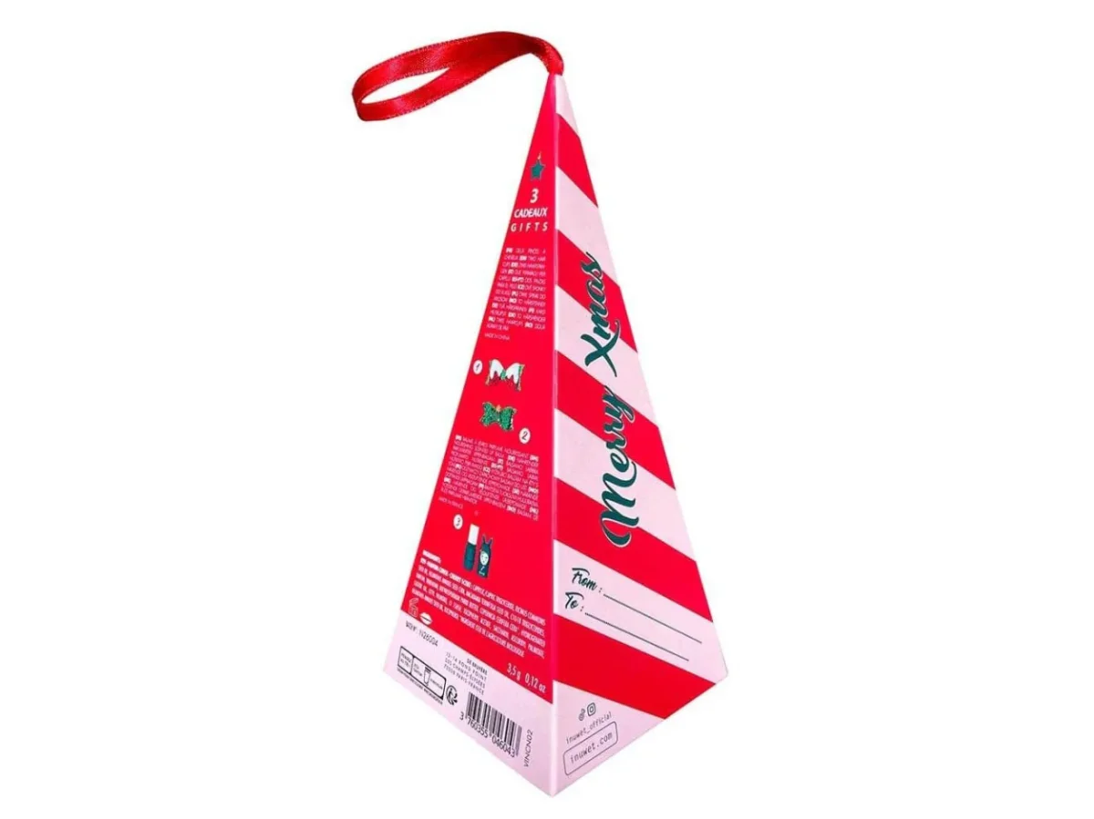 Coffret de Noël - Baume à Lèvres Cerise & Pinces à Cheveux - Inuwet – Image 4