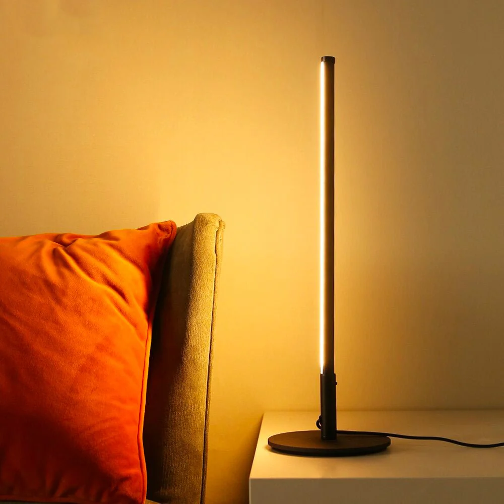 Lampe de chevet LED Noire