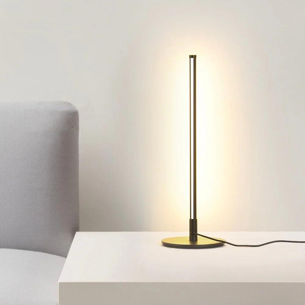 Lampe de chevet LED Noire – Image 3