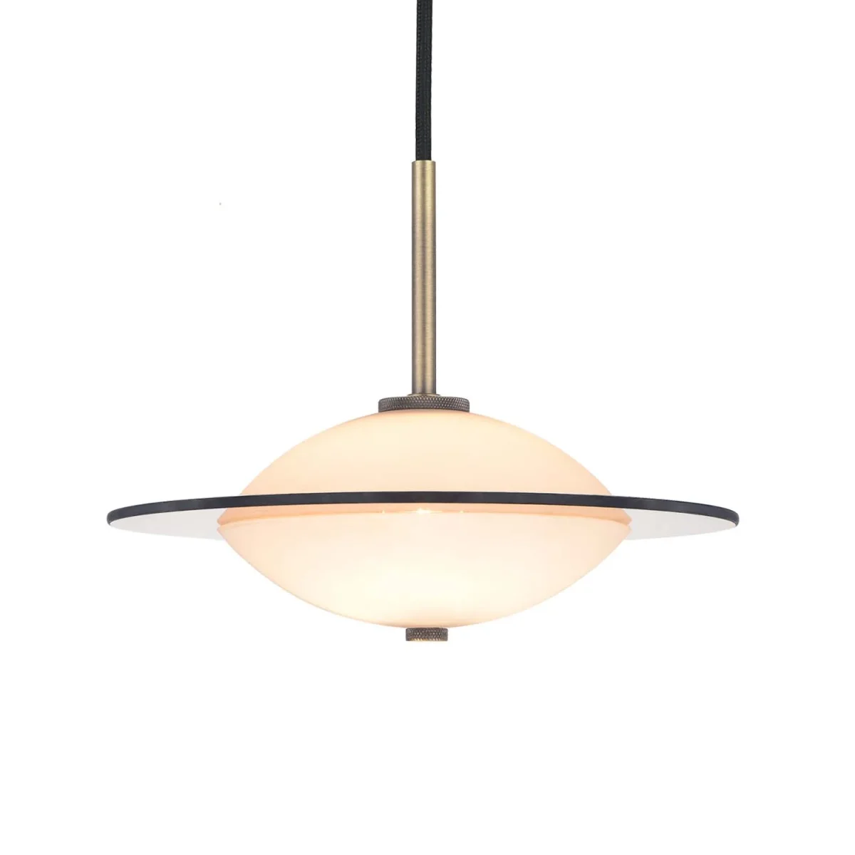 ORBIT - Suspension cuisine vintage soucoupe en verre – Image 5