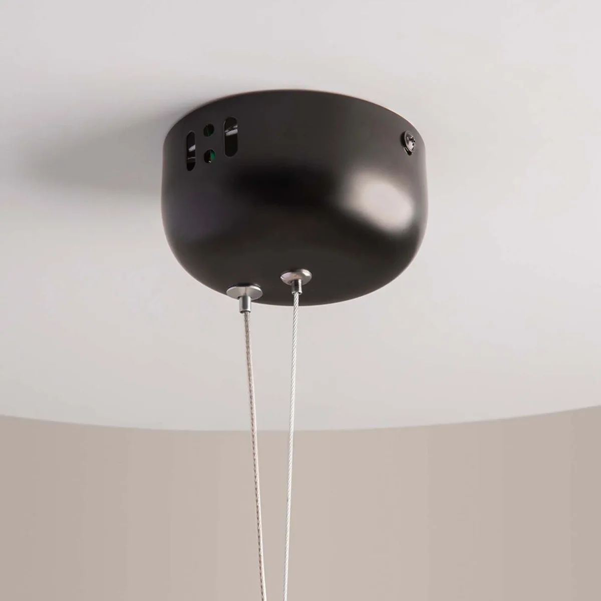REBEL - Suspension design en forme de pomme, verre ambré LED intégrée – Image 5