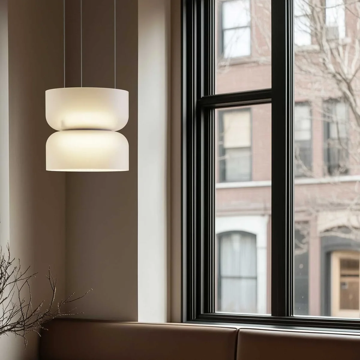 Totem Mini - Suspension LED en verre design contemporain pour cuisine – Image 4